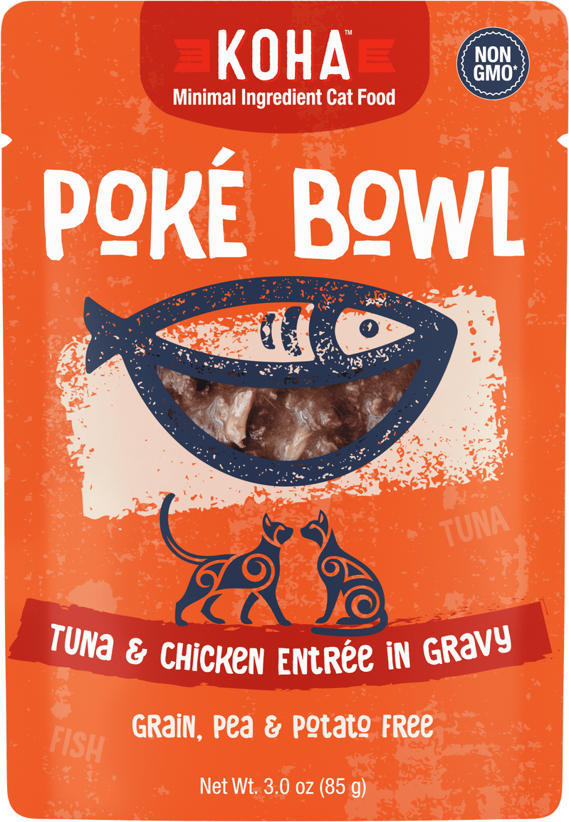 Koha Poké Bowl Tuna & Chicken Entrée In Gravy
